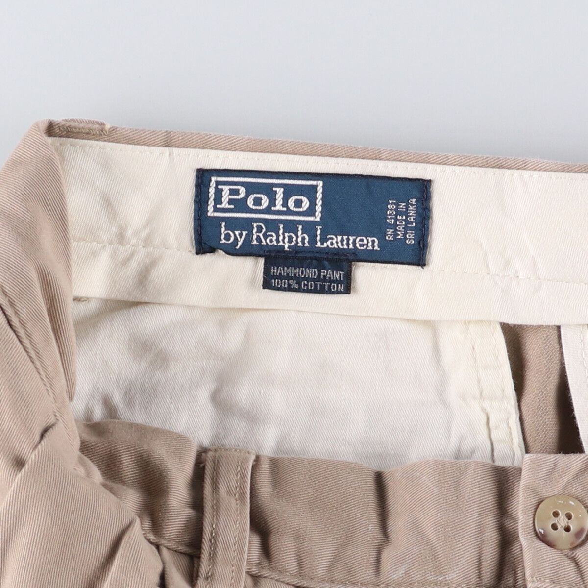 ラルフローレン RALPH LAUREN HAMMOND PANT 古着 ラルフローレン Ralph Lauren POLO by Ralph Lauren