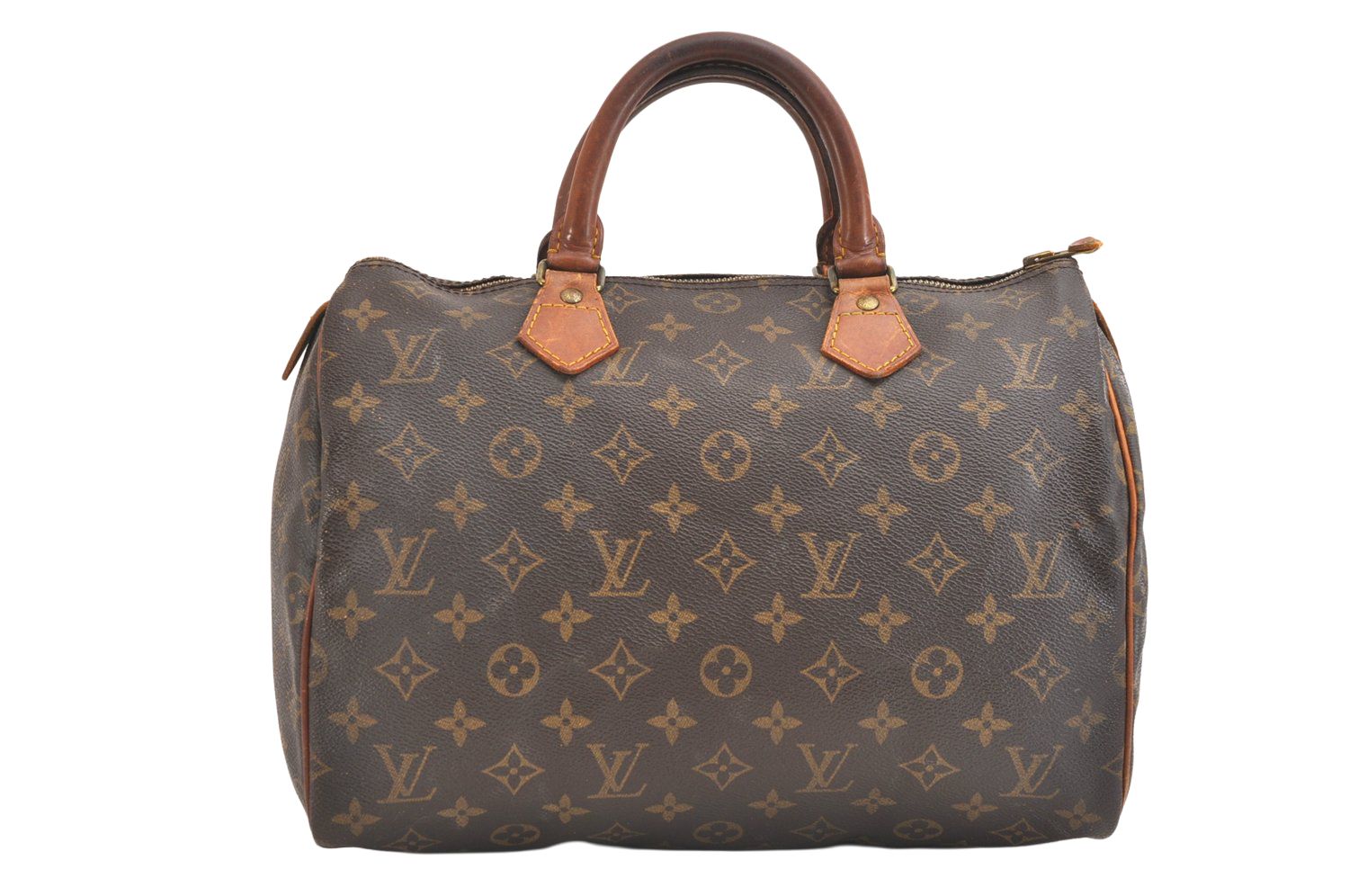 LOUIS VUITTON ルイヴィトン モノグラム スピーディ 30 ハンドボストンバッグ M41526 LV ジャンク 2461N