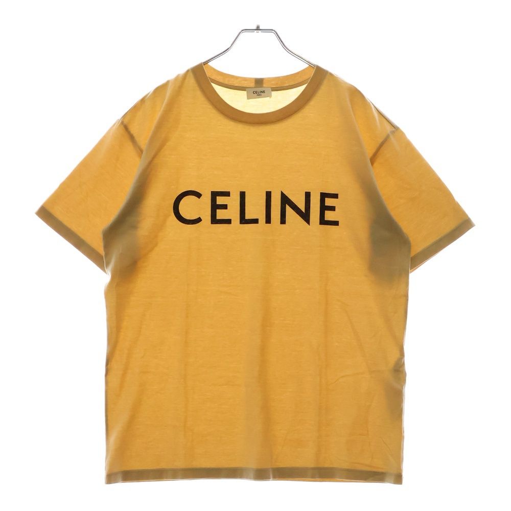 CELINE (セリーヌ) ルーズフィット ロゴTシャツ クルーネックTシャツ 