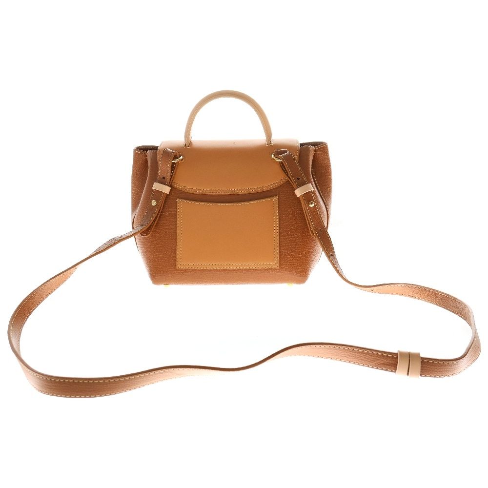 POLENE (ポレーヌ) Numero Un Nano ヌメロ ショルダーバッグ ブラウン  