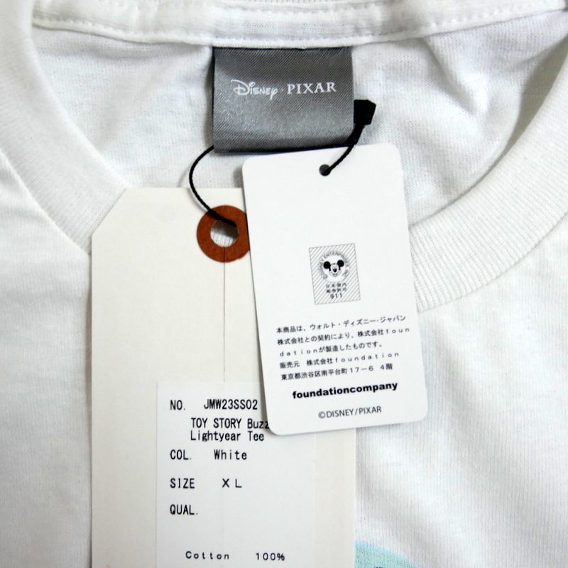 バズ Tシャツ　トイストーリー　ジャクソンマティス JACKSON MATISSE×TOY STORY PIXAR Disney ジャクソンマティス
