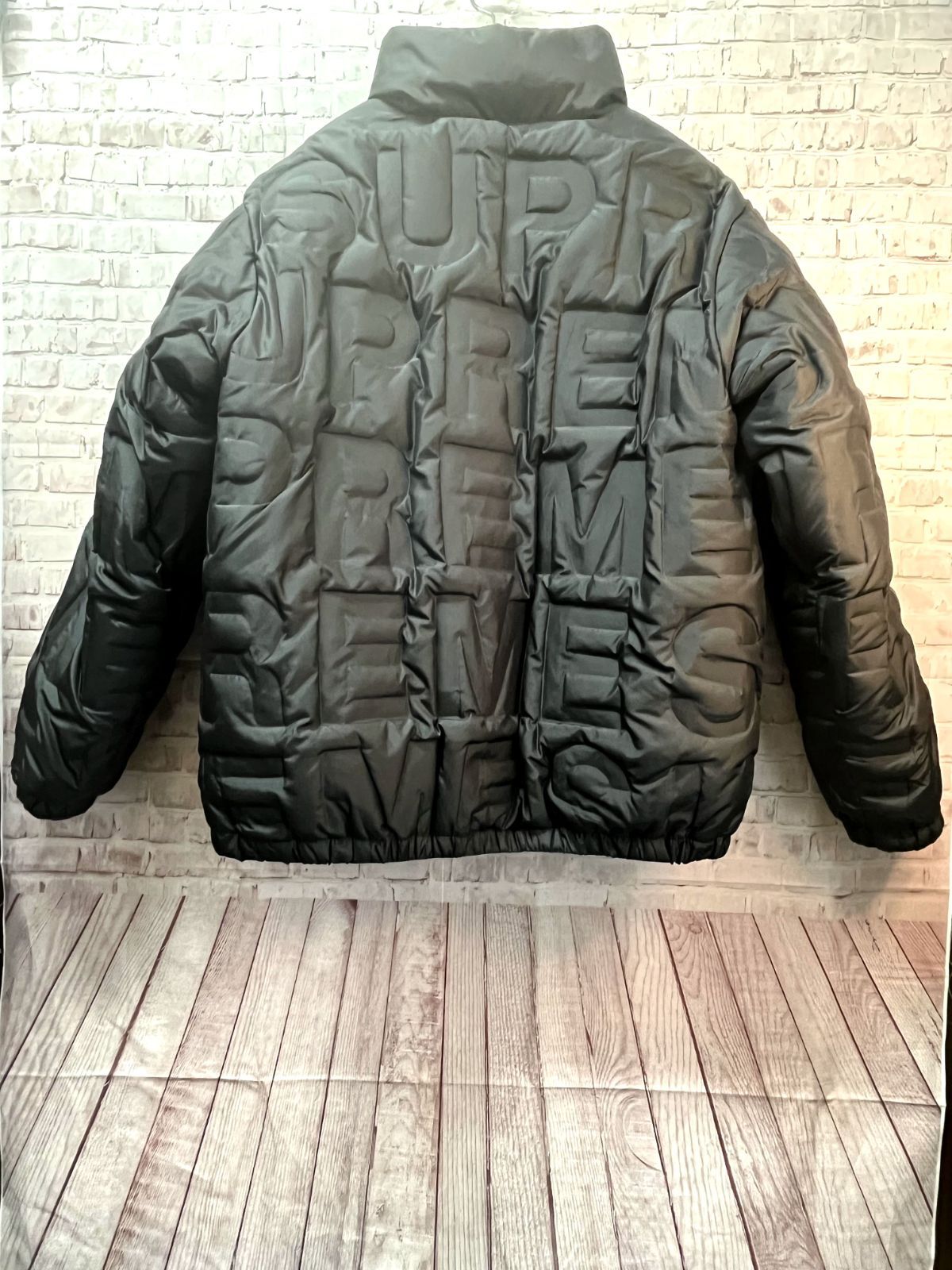 美品】Supreme シュプリーム 2019SS Bonded Logo Puffy Jacket ダウン ...