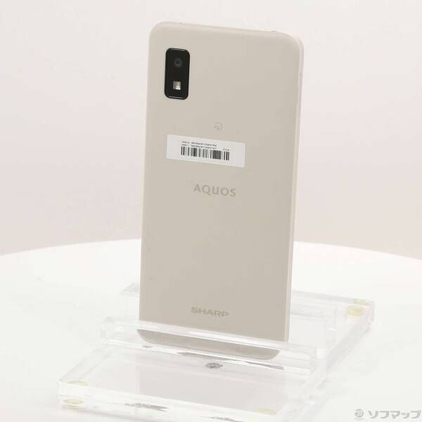品〕 AQUOS wish 64GB アイボリー SH-M20 配送 SIMフリー【377】