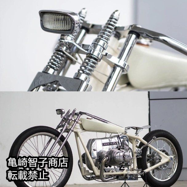 ハーレー スクエアヘッドランプ 四角 角目 ビンテージヘッド