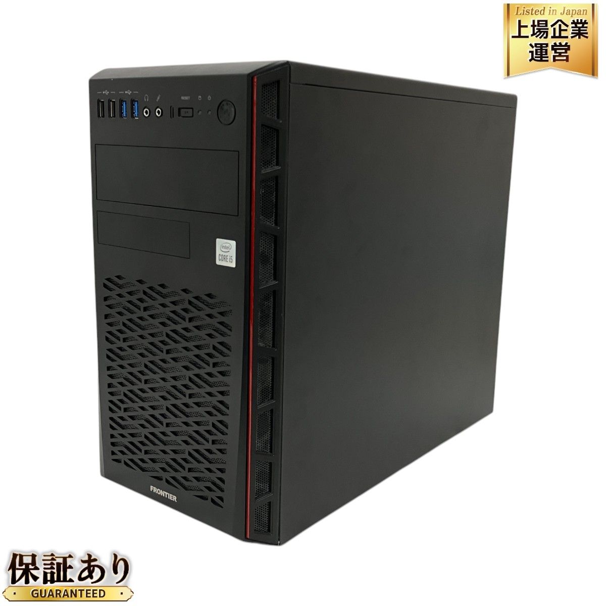 BTOパソコン FRONTIER デスクトップ PC i5-10400F 16GB SSD 1TB RTX 3060 Win11 中古  M9422495 - メルカリ