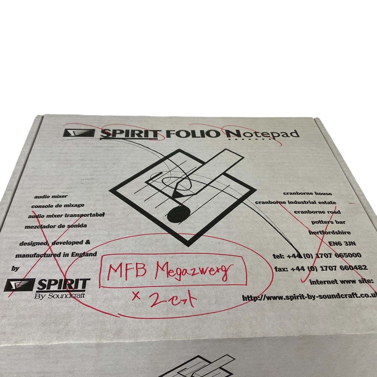 動作保証】MFB MEGAZWERG アナログ セミモジュラー