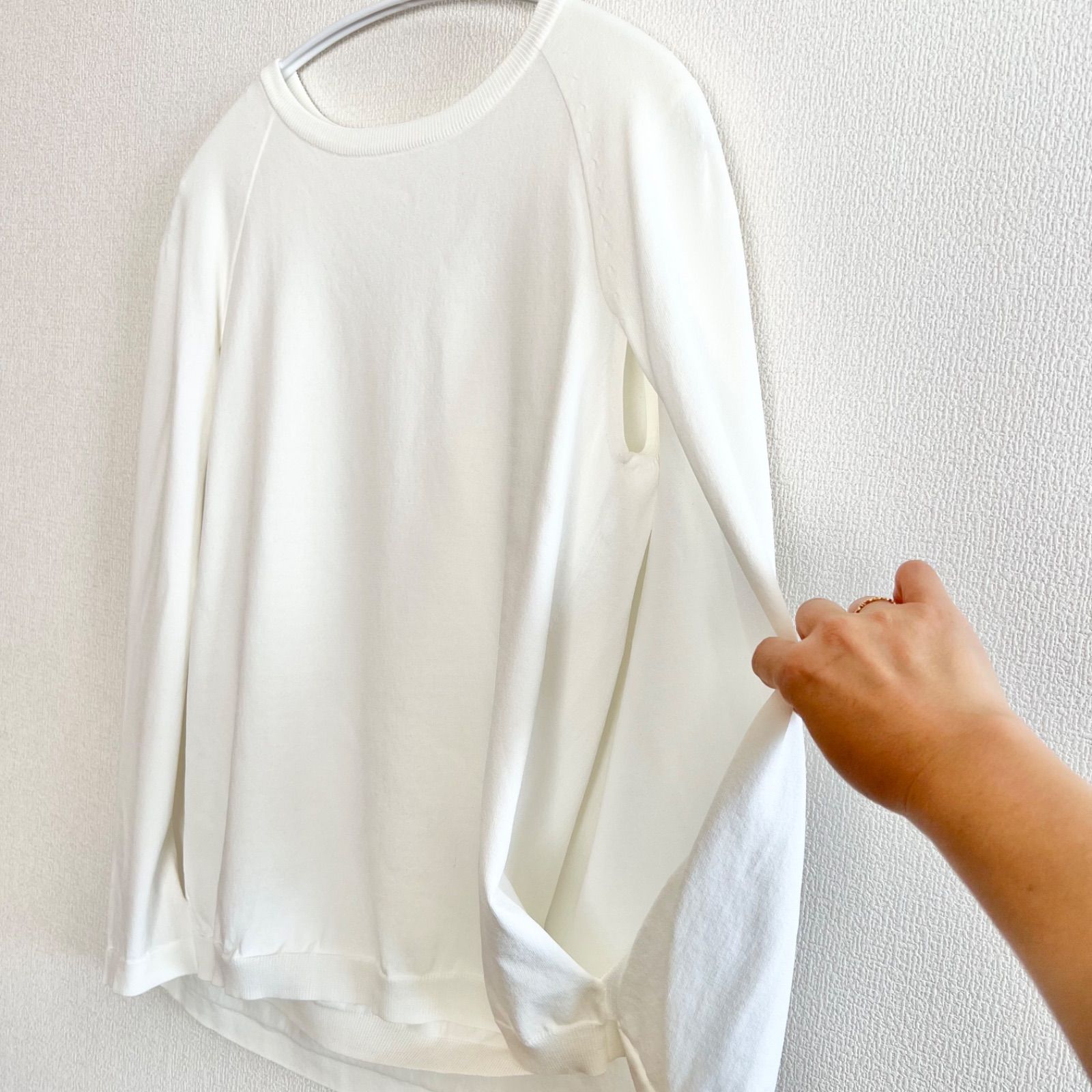 【美品】Spick&Span RAIYON STRETCHフレンチプルオーバー Spick & Span（スピックアンドスパン）の「RAYON STRETCH