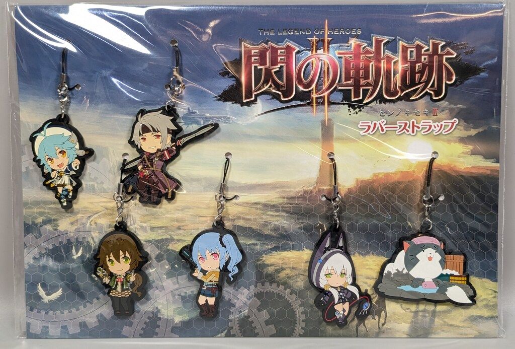 キャラアニ ラバーストラップ