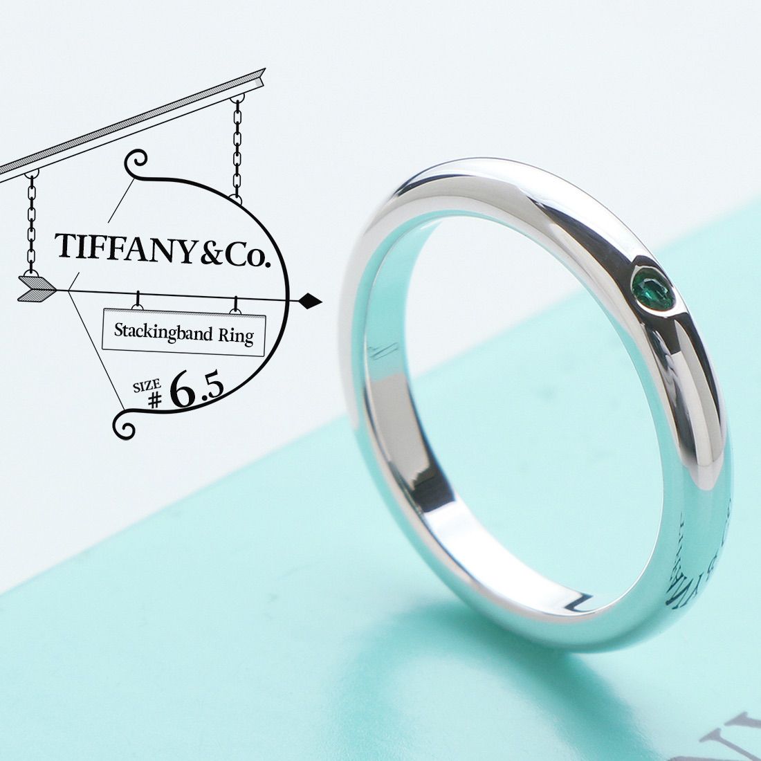 7周年記念イベントが7周年記念イベントがTIFFANYCo. エメラルド SV925