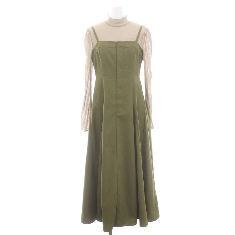 アメリヴィンテージ Ameri VINTAGE 22SS LADY LAYERED JUMPER SKIRT 