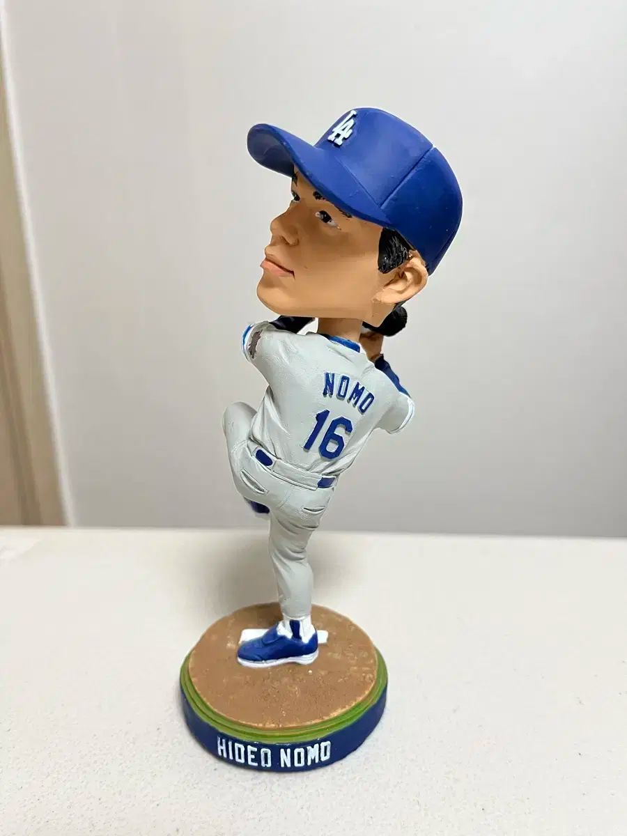袋未開封 ボブルヘッド Hideo Nomo フィギュア 16番 ドジャース 袋未