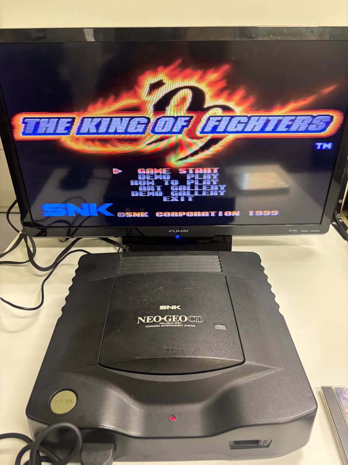 中古品 ネオジオCD版 キングオブファイターズ99 - メルカリ