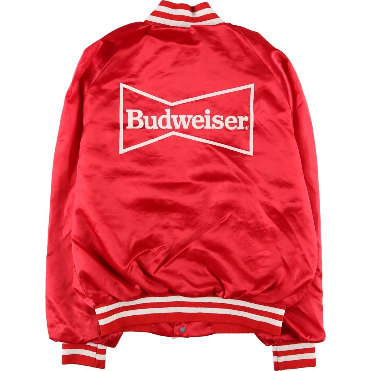 古着 BUDWEISER バドワイザー バックプリント スタジャン アワード 