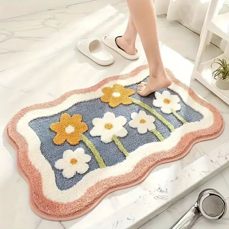 バスルームラグ フロアカーペット バスマット 超吸収性 玄関マット Amazon｜バスマット 30*50 吸水マット 洗えるラグ 洗面所マット