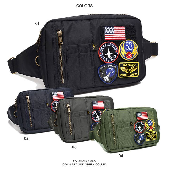 ROTHCO ロスコ ショルダーバッグ 斜め掛け メンズ レディース オリーブ