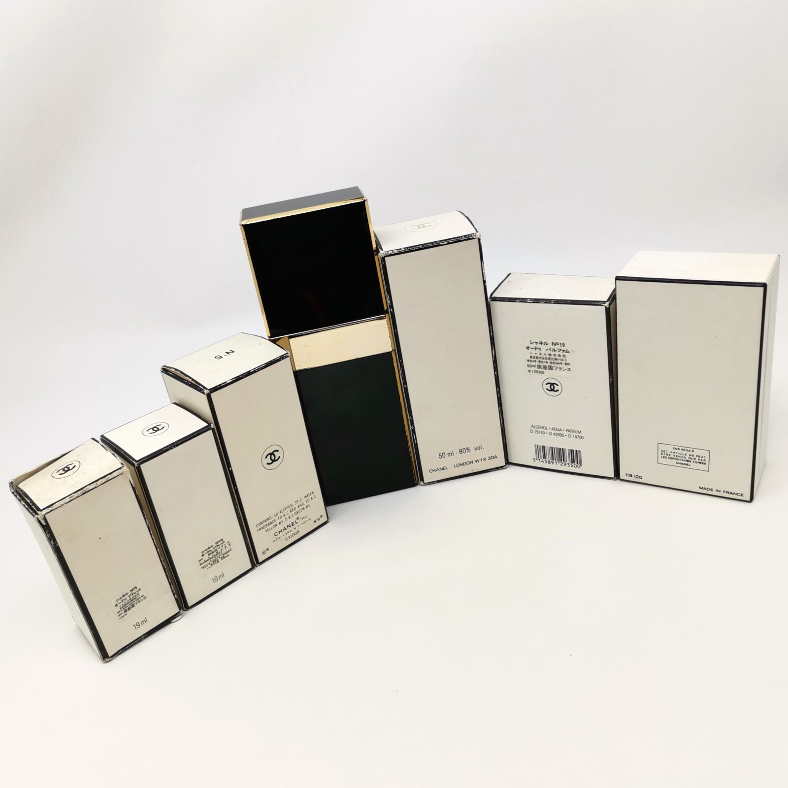 CHANEL N°5 N°19 香水 7点セット オードトワレ オードゥ