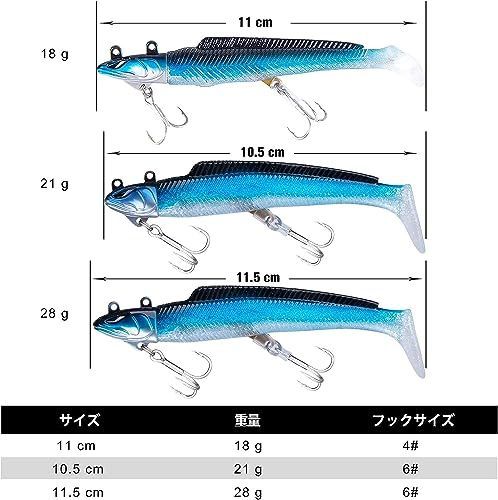 28g/10本セット Goture(ゴチュール) ヒラメセット ジグヘッド