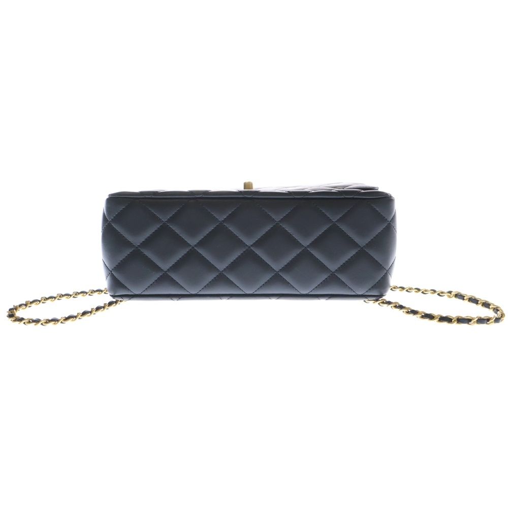 CHANEL (シャネル) マトラッセ ココマーク ラムスキン トップ