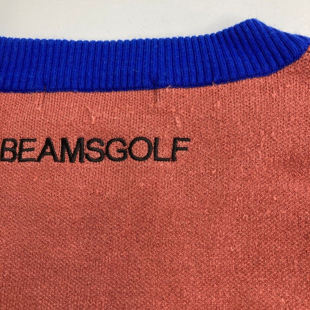 サイズ：M BEAMS GOLF ビームスゴルフ ニットセーター ピンク系