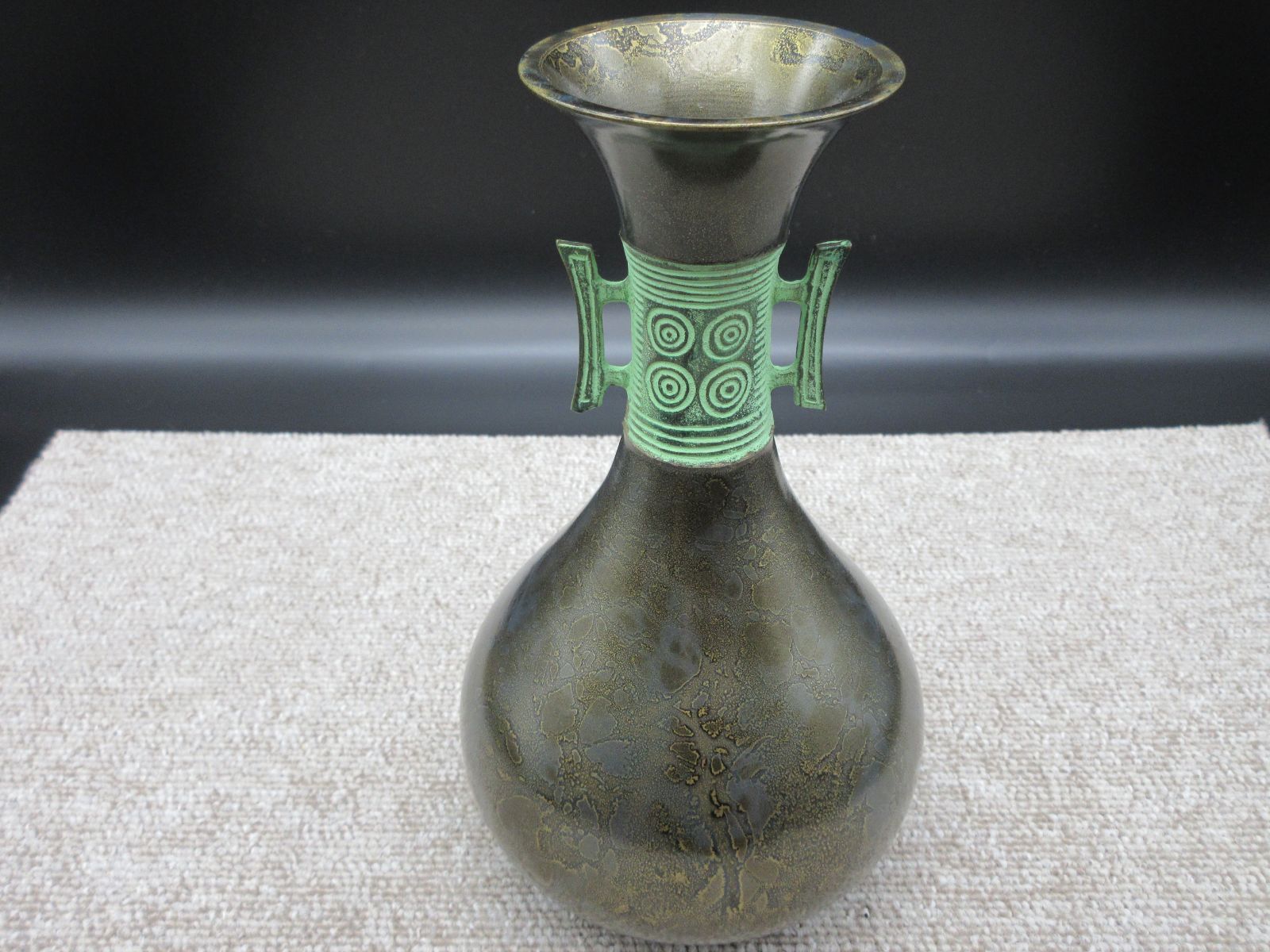 花瓶 銅製 勝峰作 | www.esn-ub.org