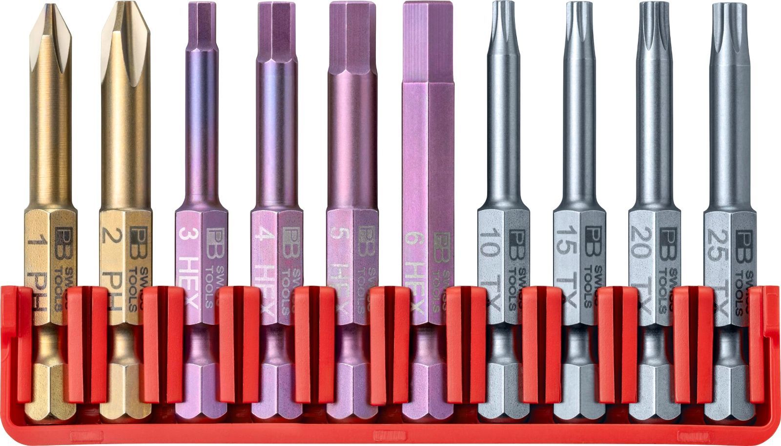 PB SWISS TOOLS 240 ドライバーセット ホルダー付6本組