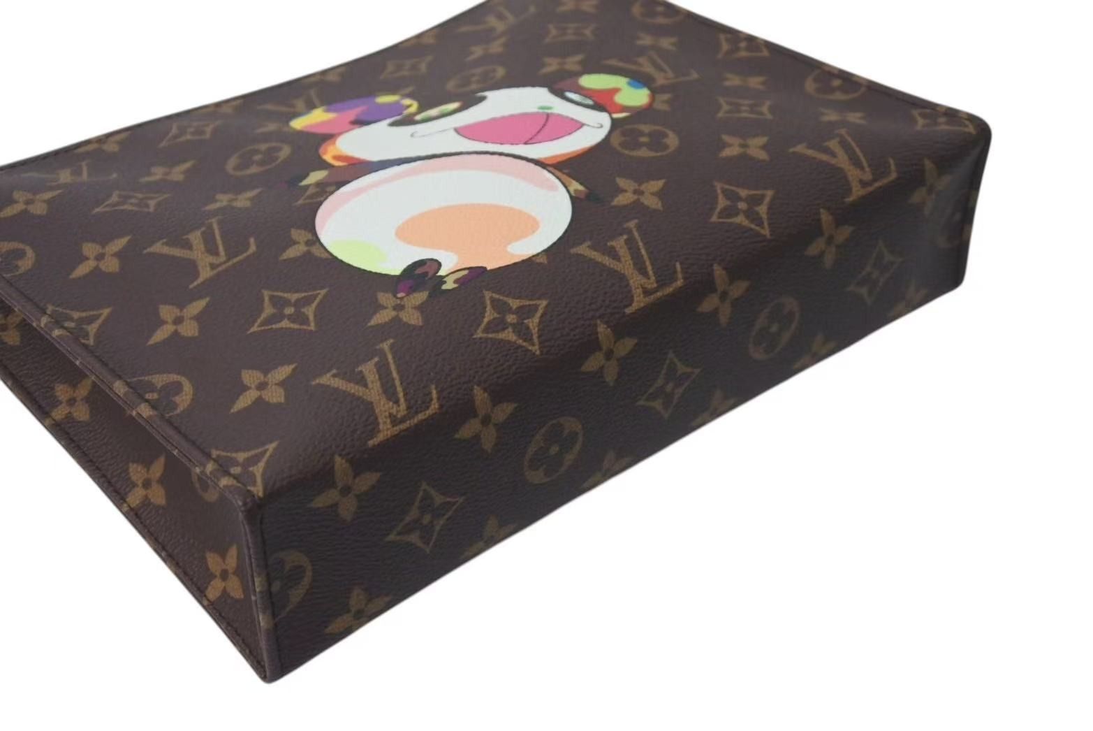 LOUIS VUITTON 村上隆 トリオ ポッシュトワレ ポーチ モノグラム