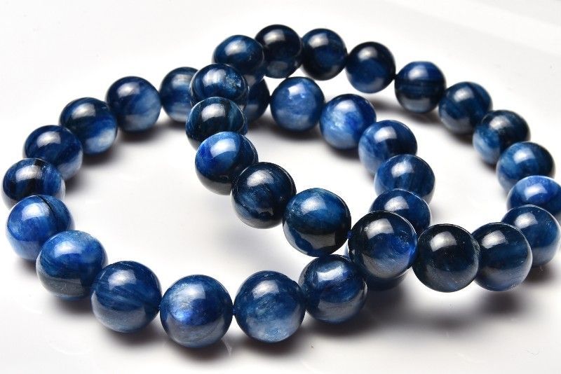 AA カイヤナイト 11mm ブレスレット 1個売り パワーストーン 天然石 _B522-11