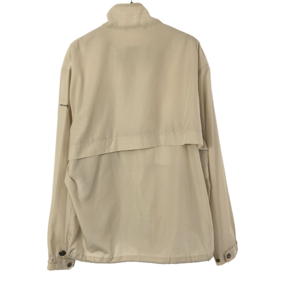 バーバリーゴルフ 日本製 ゴルフ 長袖 ジップジャケット L クリーム BURBERRY GOLF メンズ バーバリーゴルフ 日本製 ゴルフ 長袖 ジップジャケット L