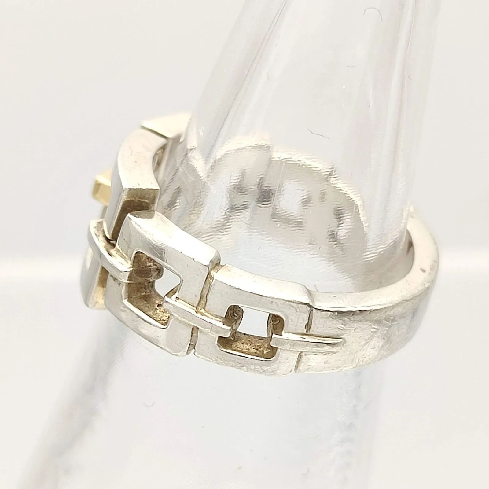 2608 スタージュエリーシルバーリング SILVER925×k18コンビ13号 2608 スタージュエリーシルバーリング SILVER925×k18コンビ13号