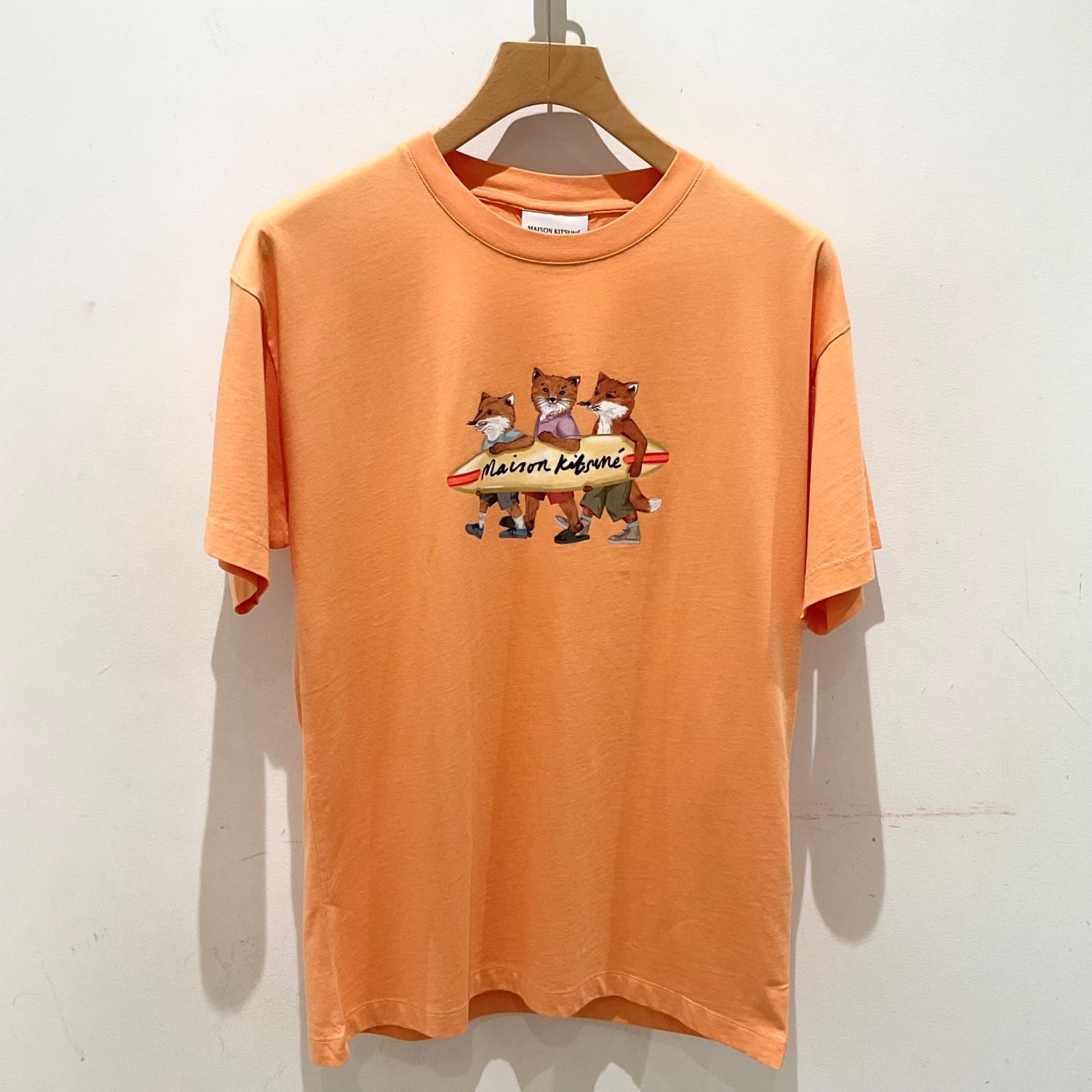 MAISON KITSUNE メゾンキツネ サーフィン フォックス コンフォート Tシャツ