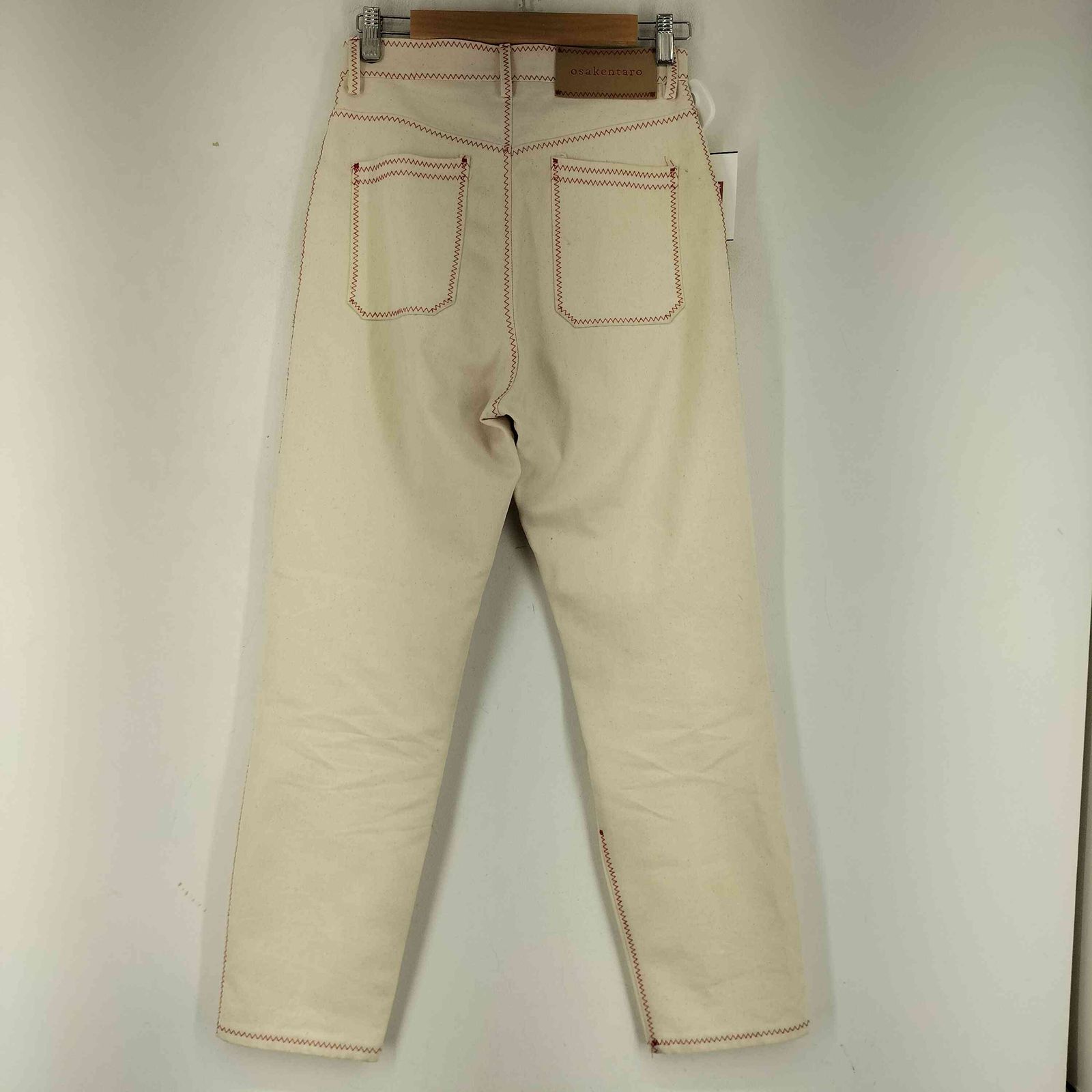 osakentaro 23AW プリントデニムパンツ osakentaro スティッチデニム