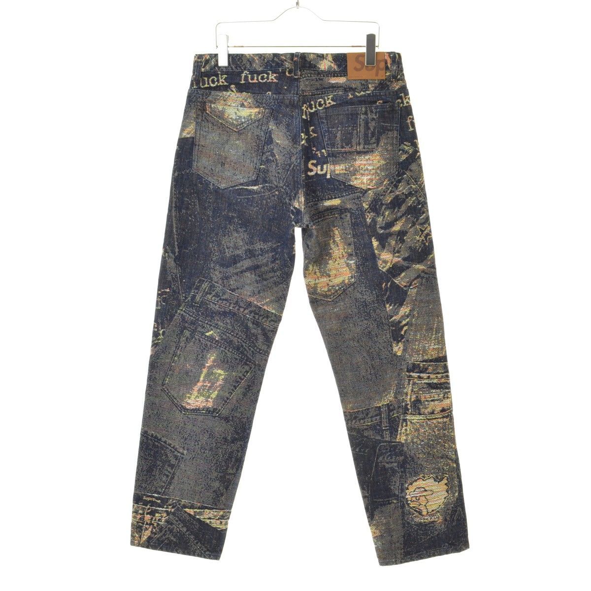 SUPREME】23SS Archive Denim Jacquard Regular Jeanデニムパンツ ...