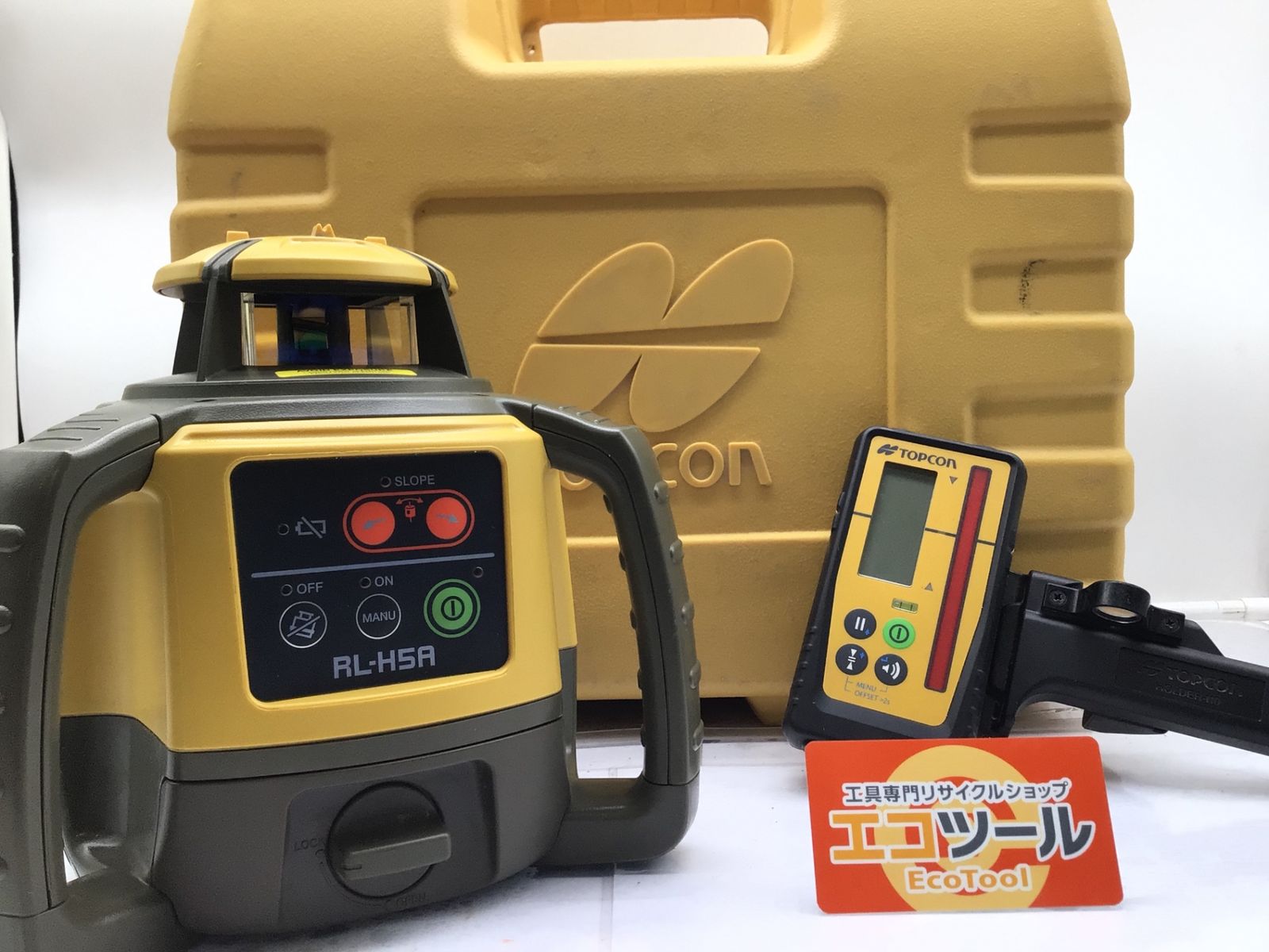 【エコツール笠寺店】TOPCON/トプコン ローテーディングレーザー RLH5A+LS-1000【愛知県/名古屋市/笠寺/工具】 エコツール笠寺店】TOPCON/トプコン ローテーディングレーザー RLH5A+