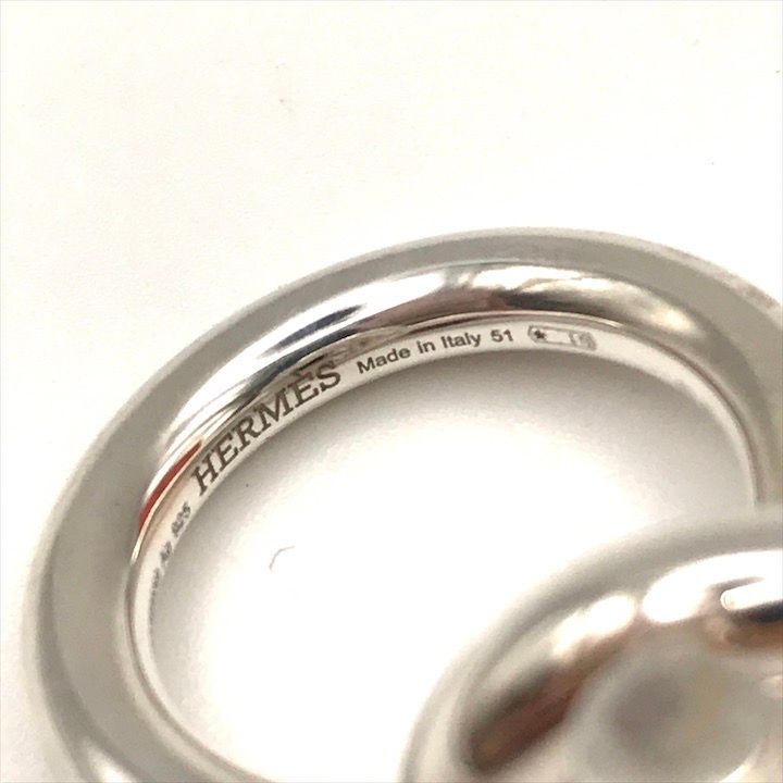 美品 HERMES エルメス エシャンペ リング 11号 指輪 リング
