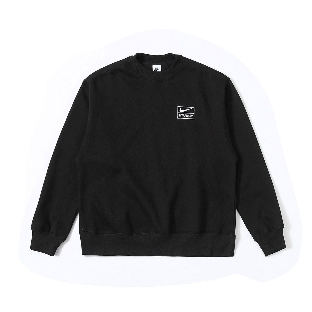 新品未使用です nike x stussy パーカーに丸襟パーカーです - メルカリ