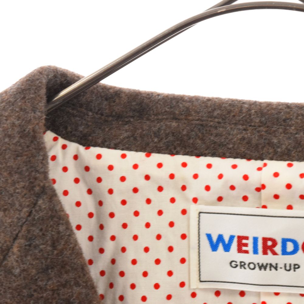 weirdo (ウィアード) WRD-22-AW-05 WORM BRAZAR ロゴワッペン付き