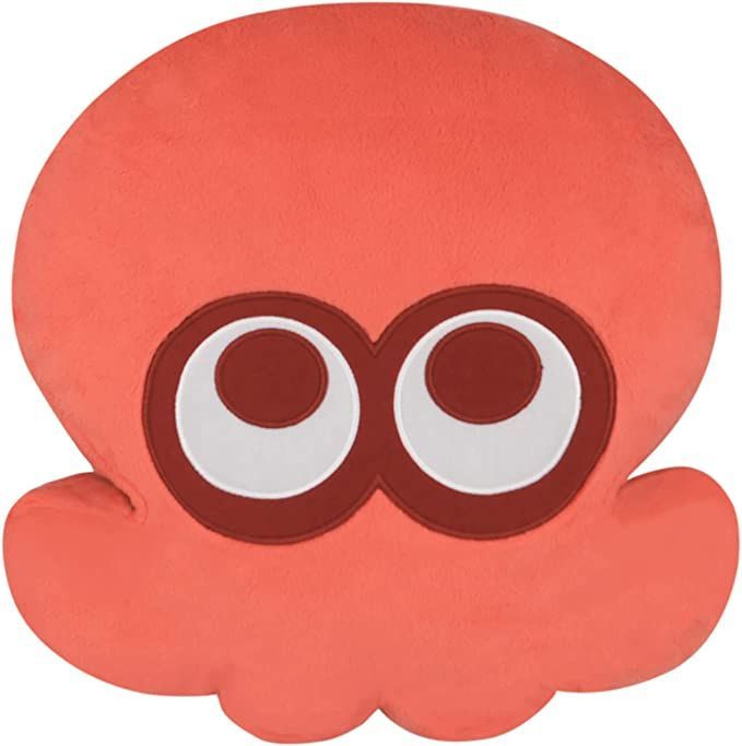 新品未使用☆定価以下 スプラトゥーン3 クッション 2個セット サーモンラン スプラトゥーン Splatoon3 クッション タコ(レッド) インテリア