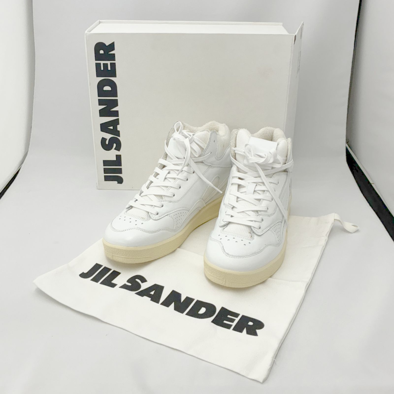 26.0cm【新品未使用訳アリ】JIL SANDER ジルサンダー ハイカット