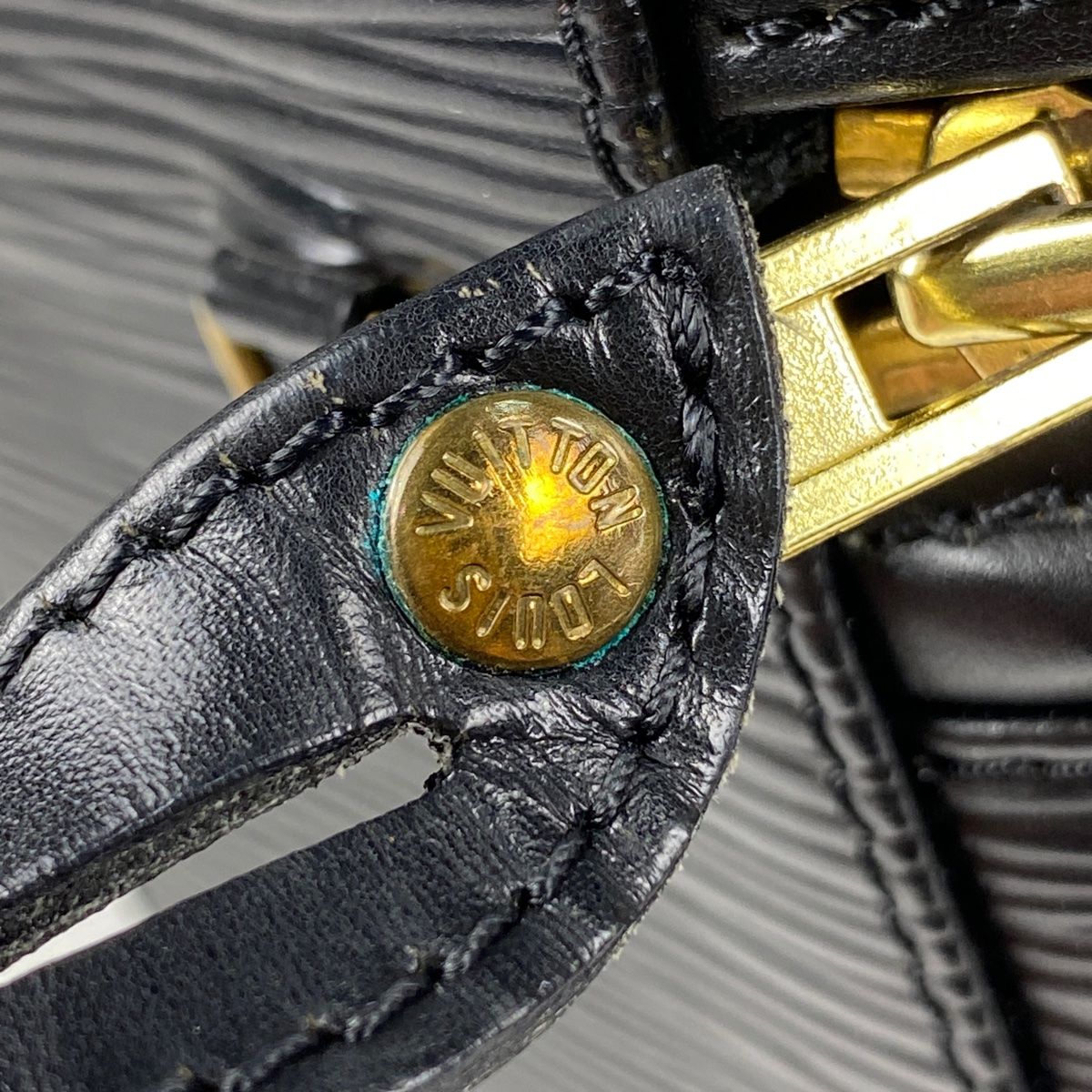 LOUIS VUITTON カンヌ バニティバッグ エピ ノワール ブラック