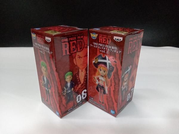ONE PIECE - ONE PIECE FILM RED ワーコレ vol.2 全5種セット ONE PIECE FILM RED』ワーコレ PREMIUM vol.2