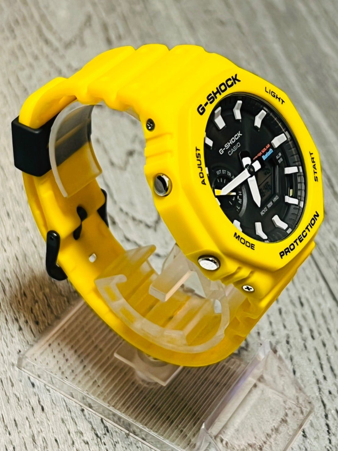 正規店国産 値下げ！G-SHOCK GA-B2100C-9AJF （イエロー×ブラック