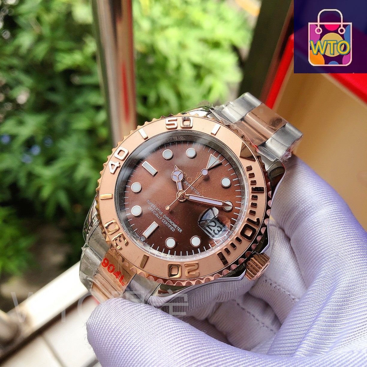今日特価】ROLEX ロレックス ヨットマスター メンズ腕時計-WTO