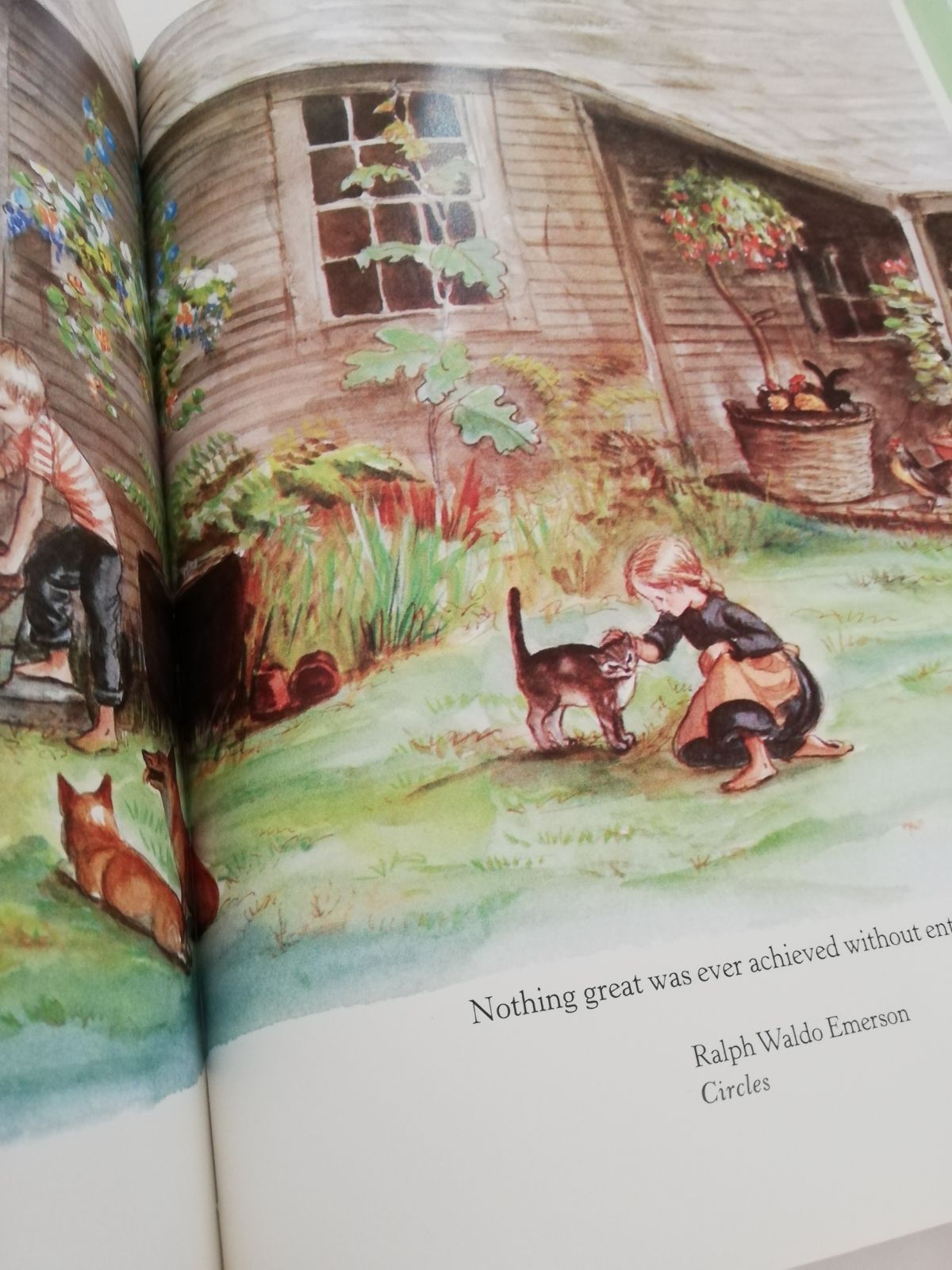 The Springs Of Joy　Tasha Tudor　洋書　喜びの泉　ターシャ テューダーと言葉の花束