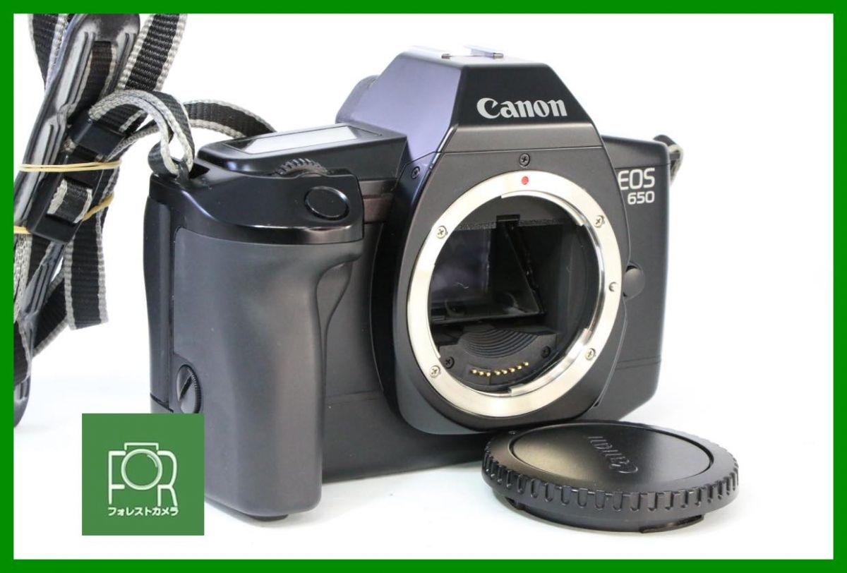 美品 CANON EOS 650 フィルム一眼レフカメラ + レンズ2本+付属品