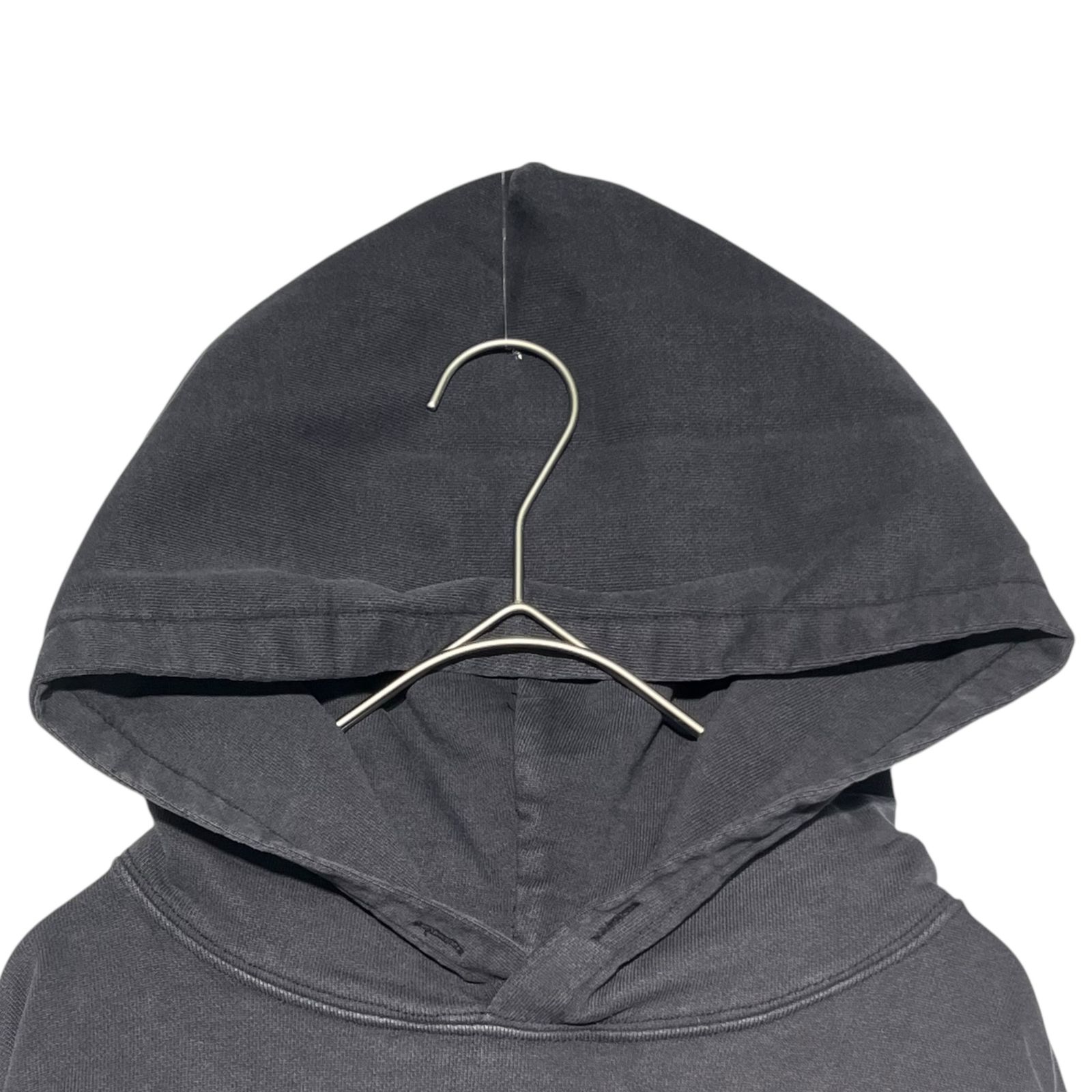 UNUSED(アンユーズド) 23SS Overdyed hoodie【ASH】 製品染め フーディ