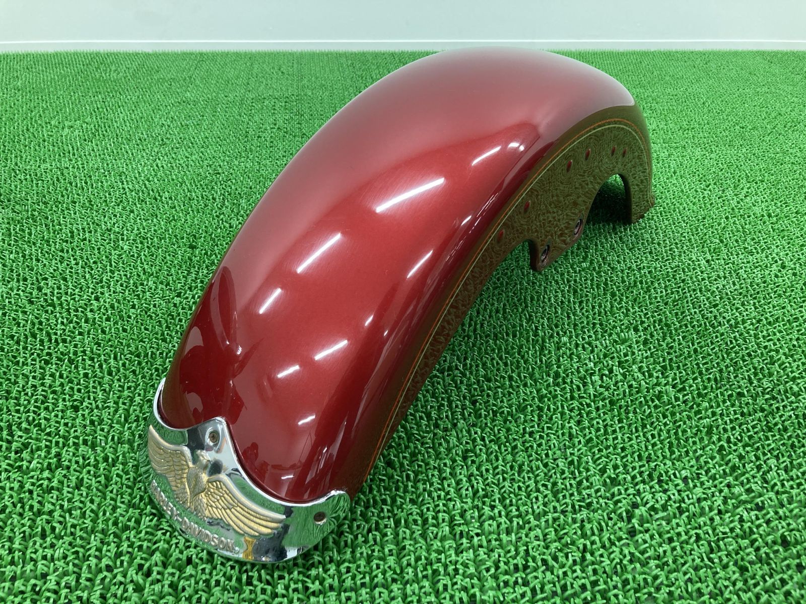 ハーレーFLSTC1340フロントフェンダー中古品 ハーレー FLSTCヘリテイジクラシック 1340 純正 フロント