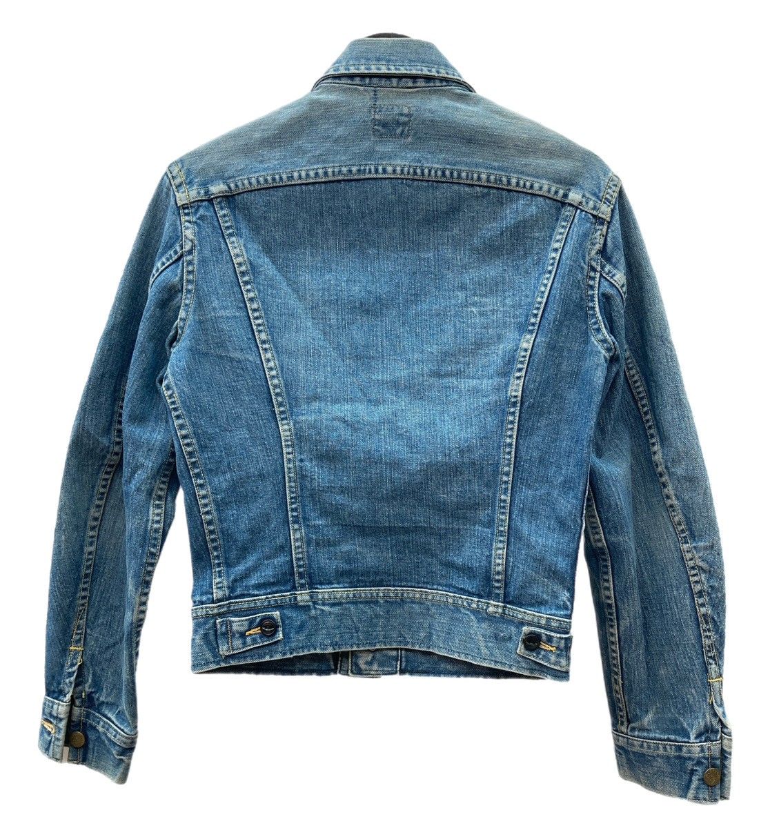 60's LEE リー 101-J Gジャン デニムジャケット ヴィンテージ 60's Lee 101-J リー デニムジャケット 黒タグ ユニオンチケット