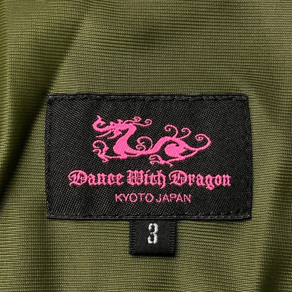 ダンスウィズドラゴン 襟付き レイン コート 3 ブラック ピンク スカル 3MATERIALSキャディ | DANCE WITH DRAGON | ウィッツ公式