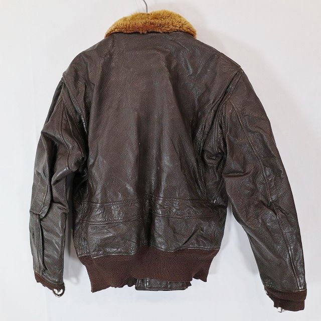 G1フライトジャケット 50s きざみ ヴィンテージ ゴールデンサイズ  