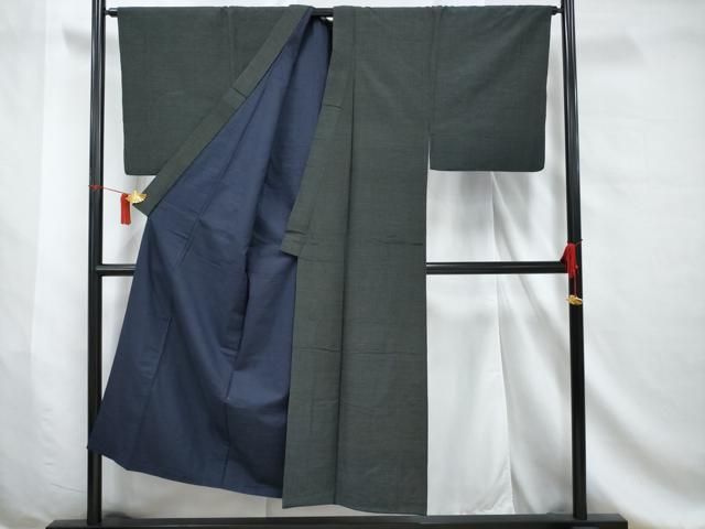 平和屋着物 男性 本場大島紬 格子柄 正絹 逸品 BAAM7834pm(一般)｜売買